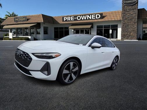 Glacier White Metallic 2025 Audi A5 2.0T quattro Premium