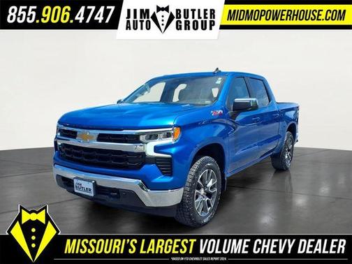 Glacier Blue Metallic 2022 Chevrolet Silverado 1500 LT