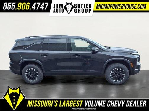 Mosaic Black Metallic 2026 Chevrolet Traverse Z71