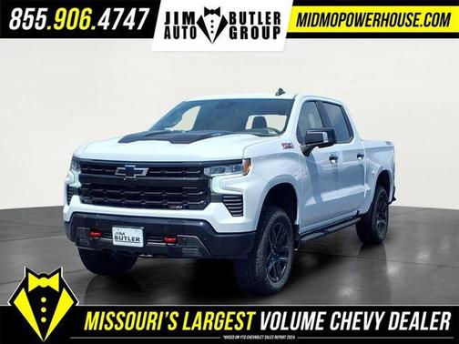 Summit White 2026 Chevrolet Silverado 1500 LT Trail Boss