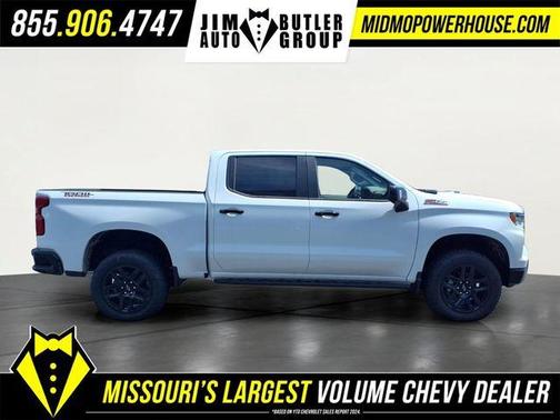 Summit White 2026 Chevrolet Silverado 1500 LT Trail Boss