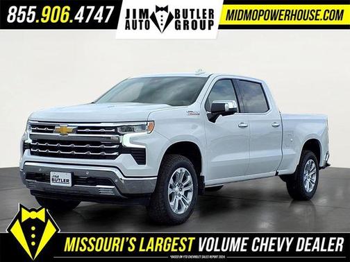 Summit White 2026 Chevrolet Silverado 1500 LTZ
