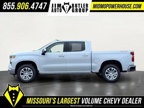 Polar White 2026 Chevrolet Silverado 1500 LTZ
