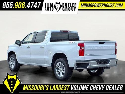 Polar White 2026 Chevrolet Silverado 1500 LTZ
