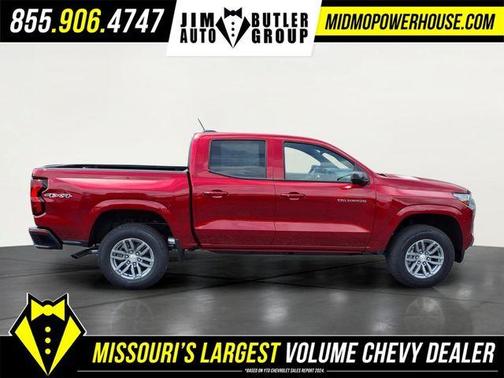 Radiant Red 2026 Chevrolet Colorado LT