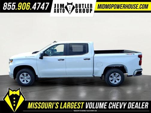 Summit White 2026 Chevrolet Silverado 1500 WT