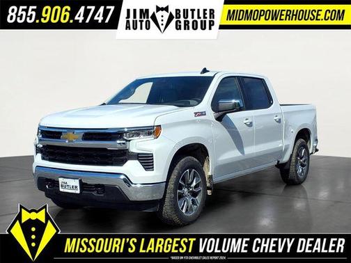 Summit White 2026 Chevrolet Silverado 1500 LT