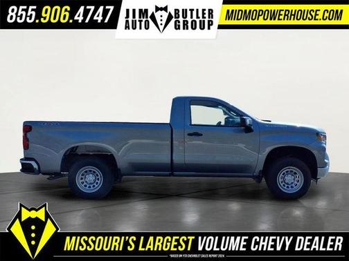 Sterling Gray Metallic 2026 Chevrolet Silverado 1500 WT