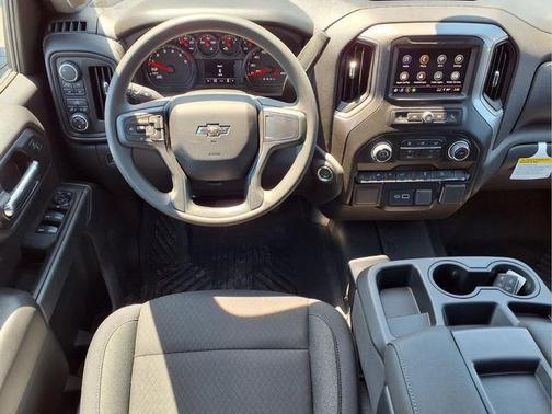 White Sand 2026 Chevrolet Silverado 1500 Custom Trail Boss
