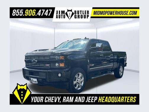 Black 2018 Chevrolet Silverado 2500 LTZ