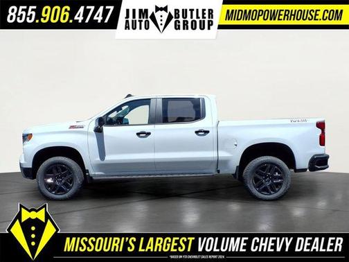 Summit White 2026 Chevrolet Silverado 1500 LT Trail Boss