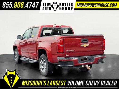 Red Rock Metallic 2016 Chevrolet Colorado Z71