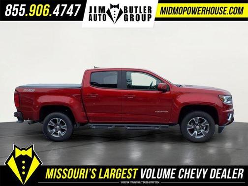 Red Rock Metallic 2016 Chevrolet Colorado Z71