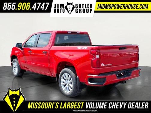 Red 2026 Chevrolet Silverado 1500 Custom