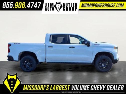 Summit White 2026 Chevrolet Silverado 1500 LT Trail Boss