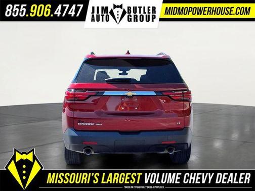 Radiant Red 2023 Chevrolet Traverse LT Cloth