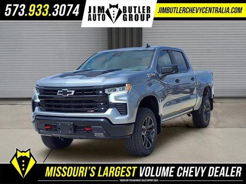Sterling Gray Metallic 2026 Chevrolet Silverado 1500 LT Trail Boss