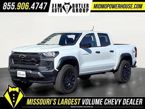 Summit White 2026 Chevrolet Colorado Trail Boss