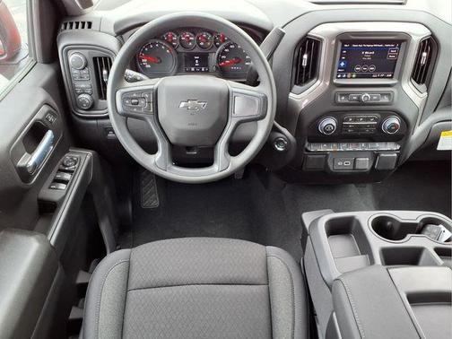 Red 2026 Chevrolet Silverado 1500 Custom Trail Boss