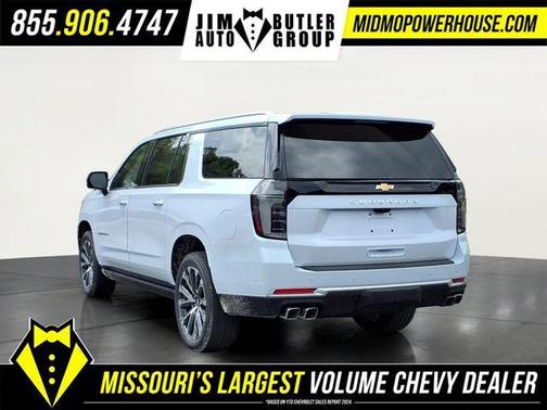 Polar White 2026 Chevrolet Suburban High Country