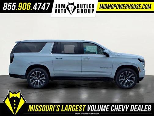 Polar White 2026 Chevrolet Suburban High Country