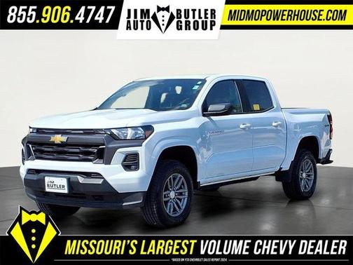 Summit White 2023 Chevrolet Colorado LT