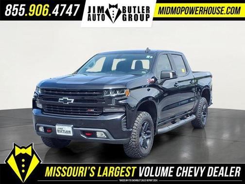 Black 2020 Chevrolet Silverado 1500 LT Trail Boss