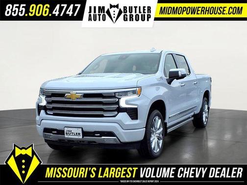 Polar White 2026 Chevrolet Silverado 1500 High Country