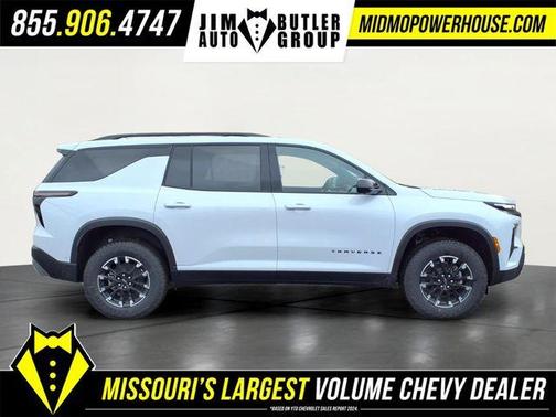 Polar White 2026 Chevrolet Traverse Z71