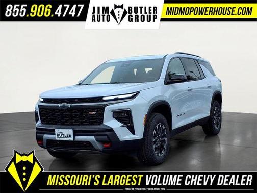 Polar White 2026 Chevrolet Traverse Z71