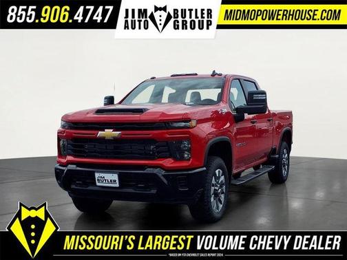 Red 2026 Chevrolet Silverado 2500 Custom