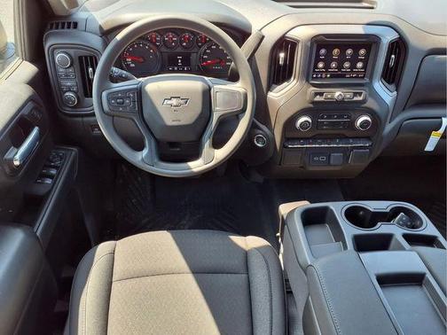 White Sand 2026 Chevrolet Silverado 1500 Custom Trail Boss