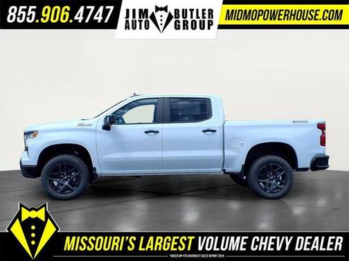 Summit White 2026 Chevrolet Silverado 1500 LT Trail Boss