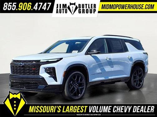 Polar White 2026 Chevrolet Traverse RS