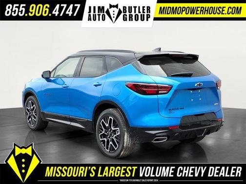 Rip Tide Blue 2026 Chevrolet Blazer RS