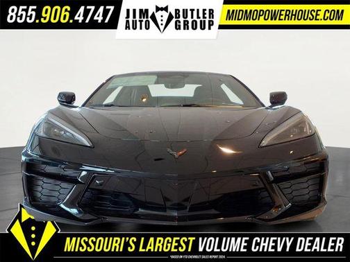 Black 2026 Chevrolet Corvette Stingray w/2LT