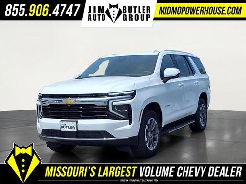 Summit White 2026 Chevrolet Tahoe LS