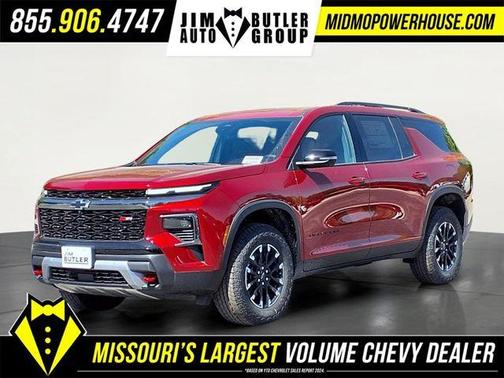 Radiant Red 2026 Chevrolet Traverse Z71