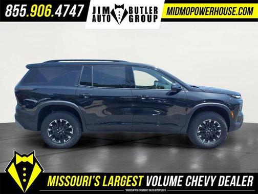 Mosaic Black Metallic 2026 Chevrolet Traverse Z71