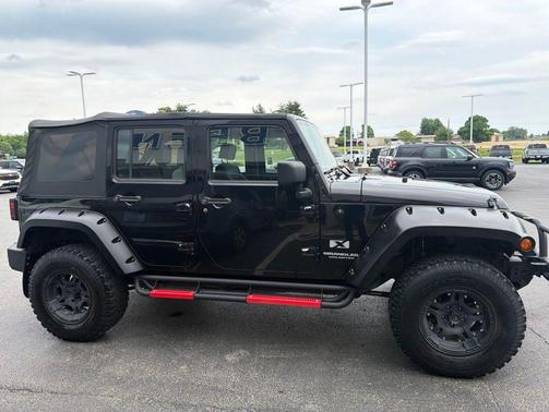 Black Clearcoat 2008 Jeep Wrangler Unlimited X