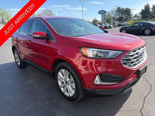 RAPID RED TINTED CC 2024 Ford Edge Titanium