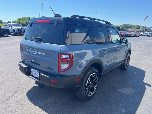 AZURE GRAY METALLIC TRI-COAT 2025 Ford Bronco Sport Outer Banks