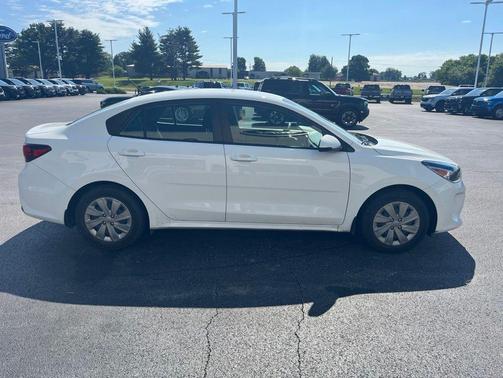 Clear White 2020 Kia Rio S