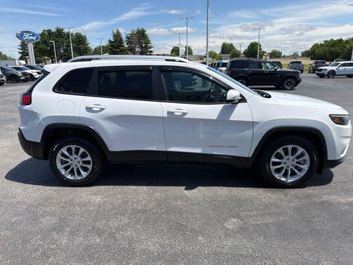 Bright White Clearcoat 2020 Jeep Cherokee Latitude