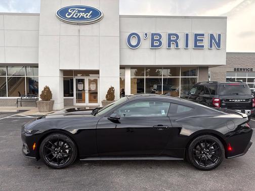 Shadow Black 2026 Ford Mustang EcoBoost