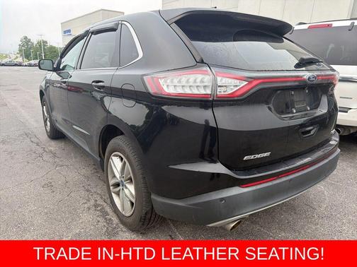 SHADOW BLACK 2018 Ford Edge SEL