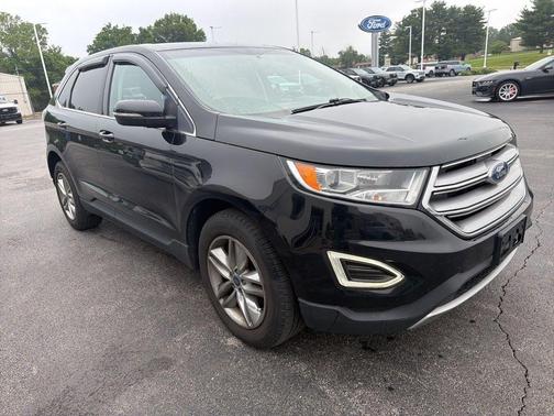 SHADOW BLACK 2018 Ford Edge SEL