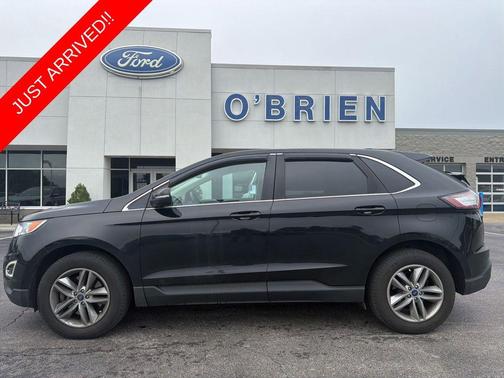 SHADOW BLACK 2018 Ford Edge SEL