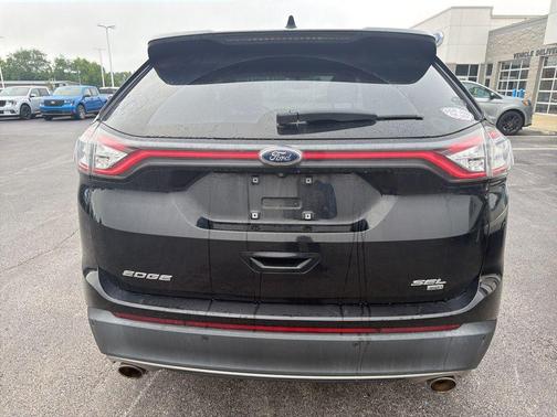 SHADOW BLACK 2018 Ford Edge SEL