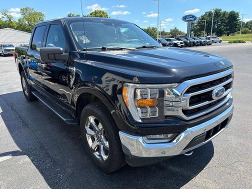 Agate Black Metallic 2021 Ford F-150 XLT